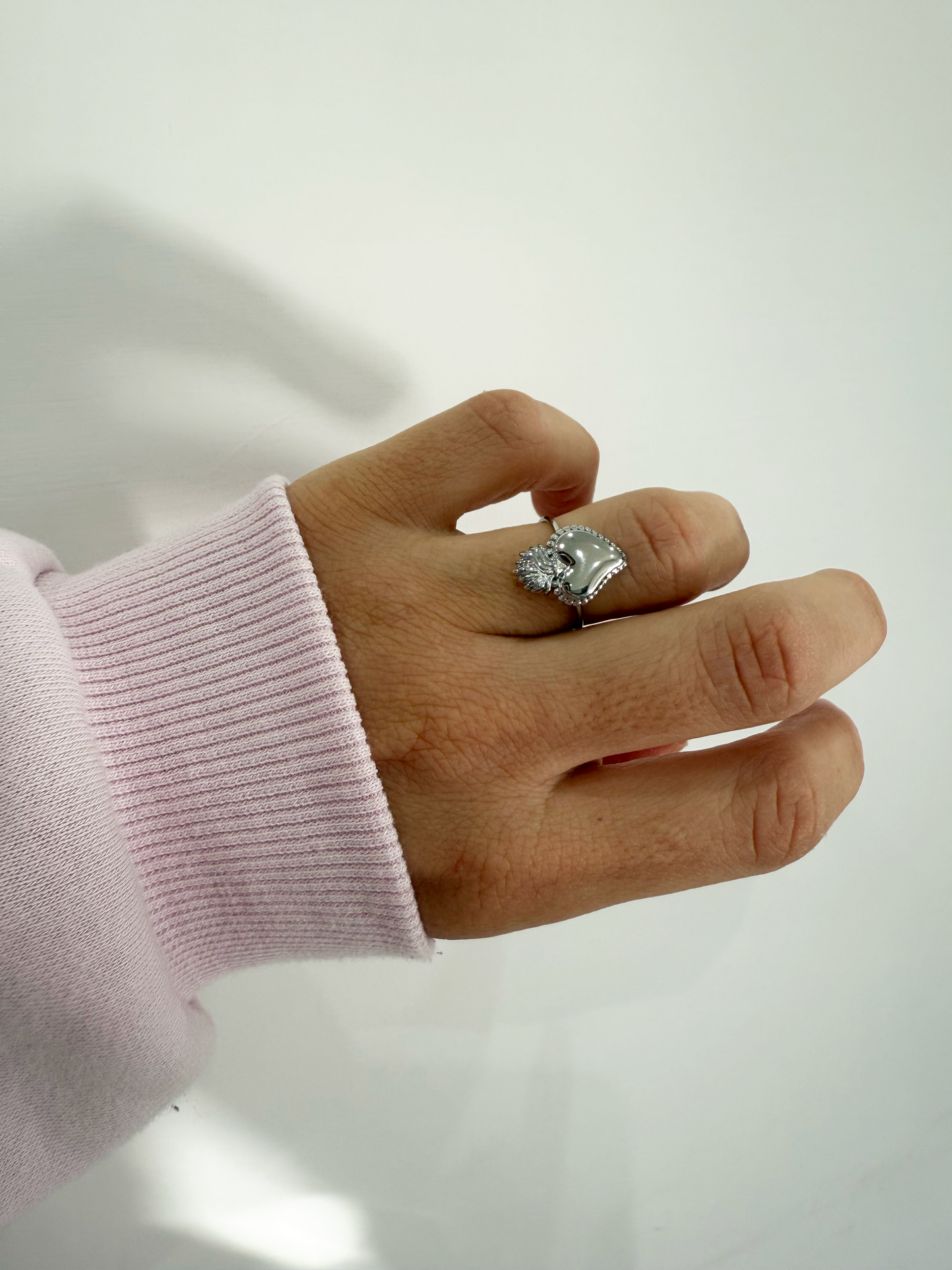Anello cuore votivo