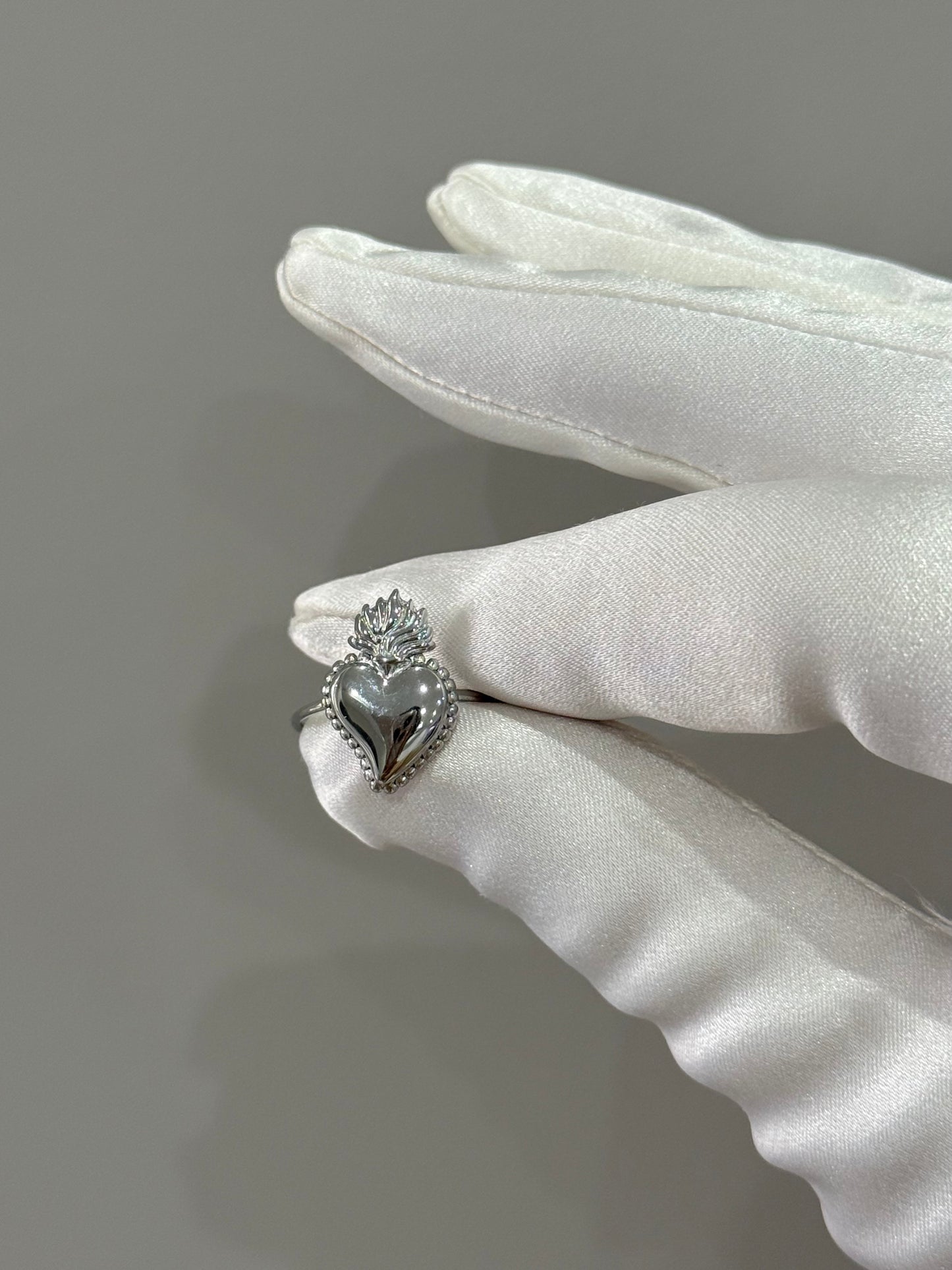 Anello cuore votivo